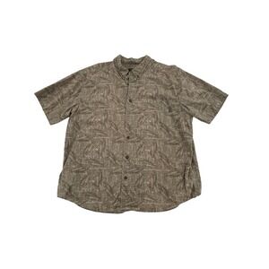 Mens WoolRich Red Bass Button-up XL